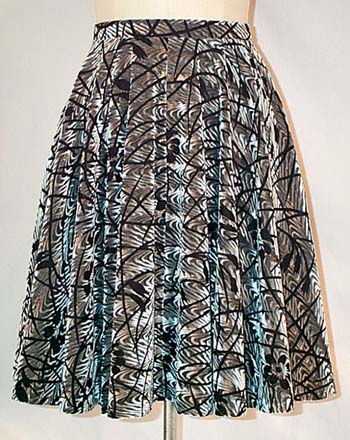 Circle Skirt With Lining