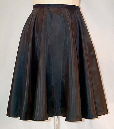 Circle Skirt Removable Lining