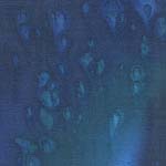Deep Blue Hand Painted Georgette