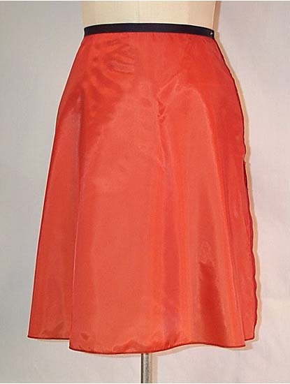 6 Gore Skirt Removable Lining