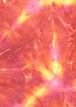 Cinnabar Tie Dyed Chiffon