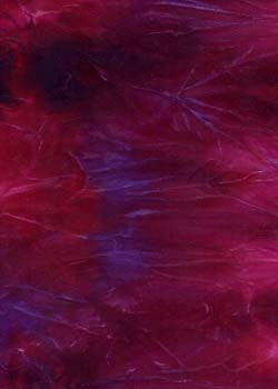 Aubergine Tie Dyed Velvet